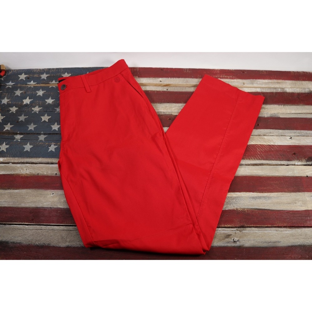 Noah Galvin Green Mens Golf Pants Red 30x30 Breathable Performance